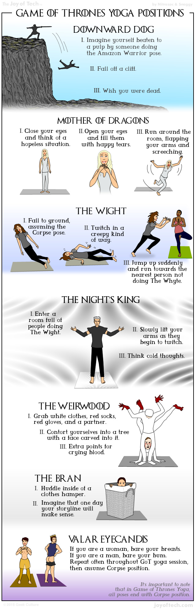Game of Thrones Yoga!