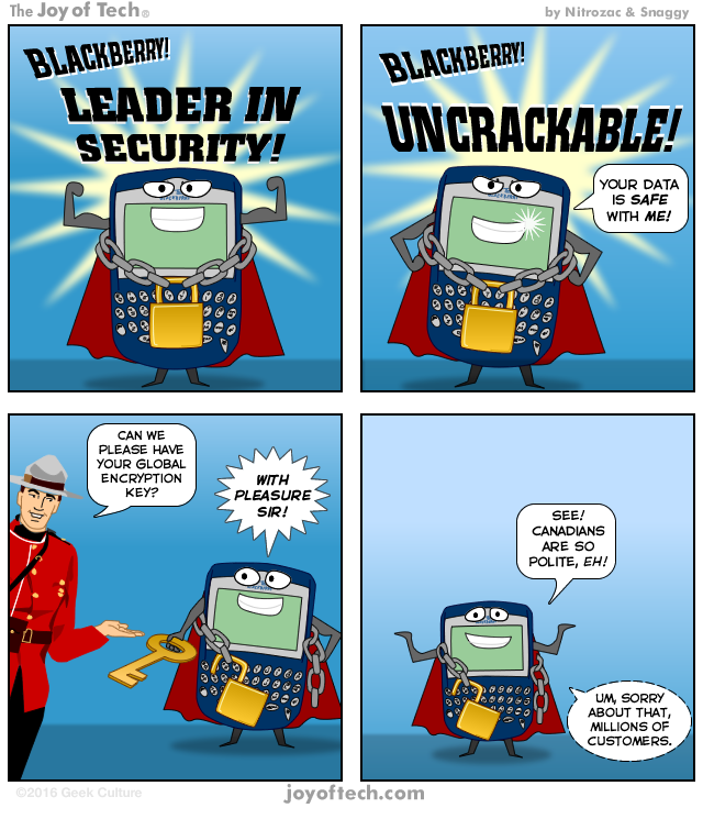 Blackberry: Security Superhero!