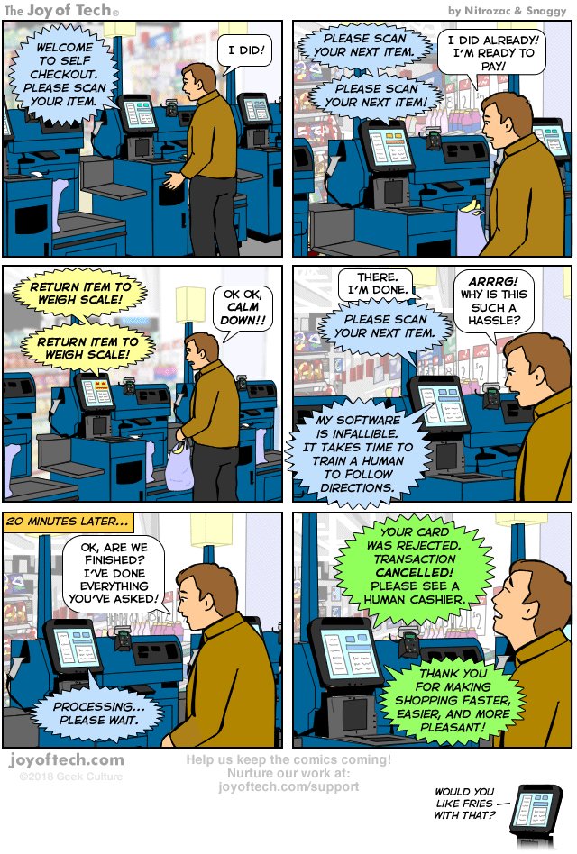 Self checkout