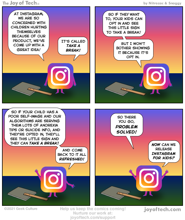 Instagram's Take a Break.