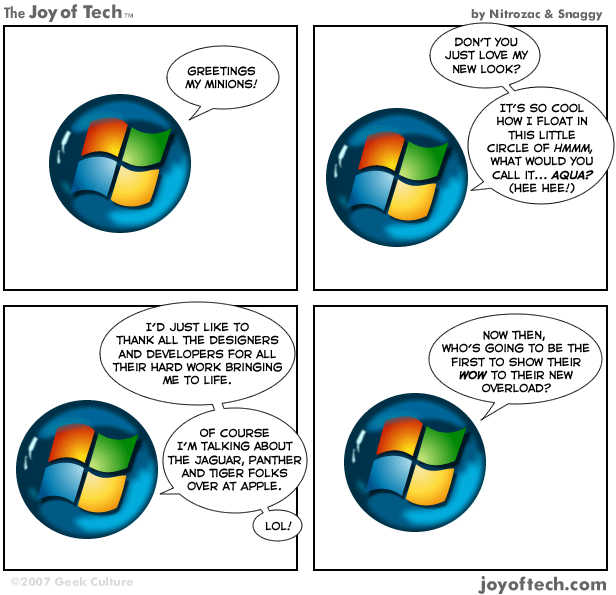 The Joy of tech comic